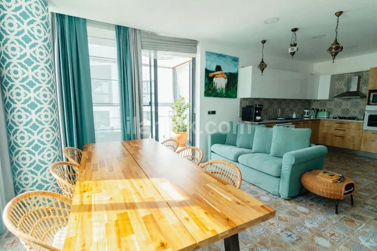 GİRNE ALSANCAK SATILIK LUX DAİRE 2+1 /164000 STG/+90 539 114 73 50 - 5