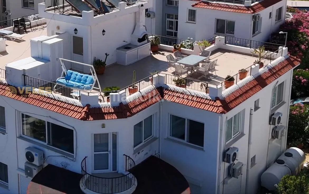 Lapta’da Denize Sıfır 3+1 Daire — Emerald Bay III Site’de Kuzey Kıbrıs Gayrimenkulü SA-3-0502 - 16