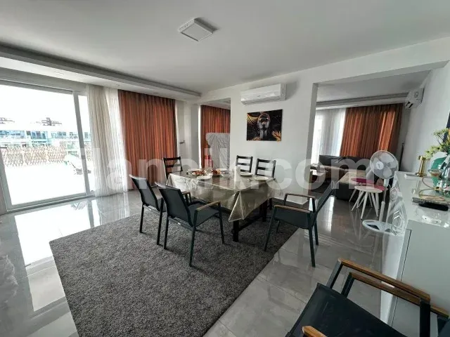 İskele Long Beach'te Kiralık 3+1 Penthouse | Geniş Teras - 3