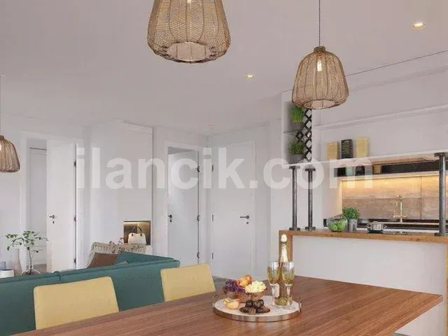 Lefke Gaziveren'de Satılık Tek Yatak Odalı Daire - 4