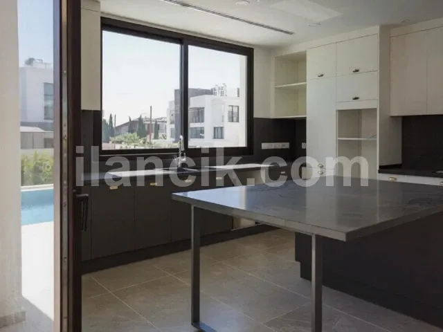 Girne Edremit'te Satılık Havuzlu 4 Odalı Müstakil Villa - 6