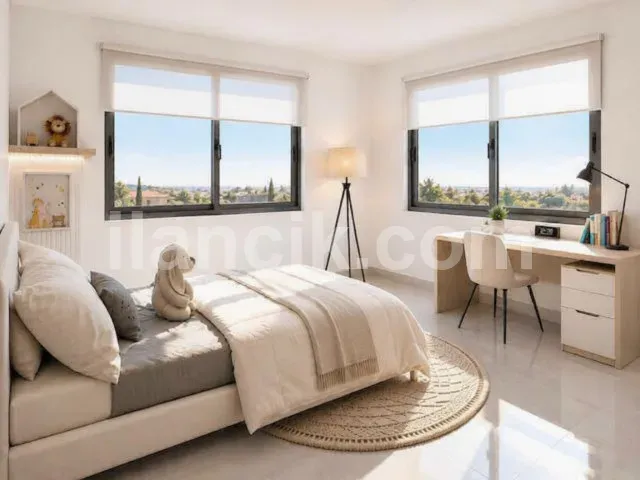Lefkoşa Gönyeli'de Satılık İki Odalı Çatı Katı Daire - 7