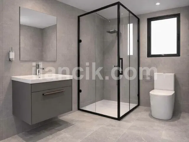 Lefkoşa Gönyeli'de Satılık İki Odalı Çatı Katı Daire - 9