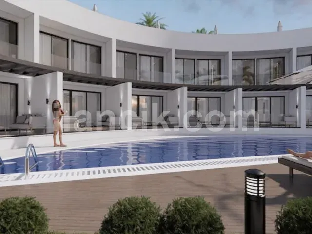 Girne Lapta'da Satılık İki Katlı İkiz Villa 2+1 - 18