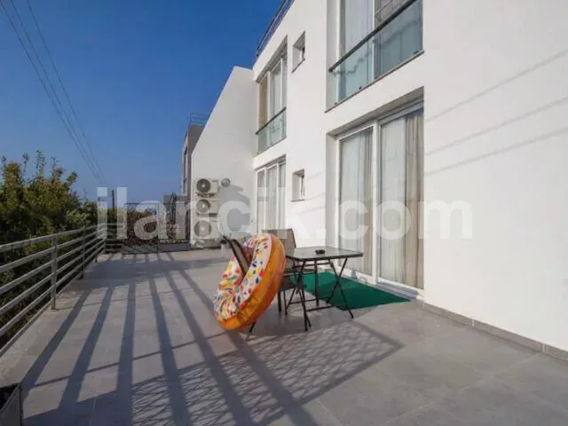 Girne Doğanköy'de Mobilyalı 2 Odalı Bahçe Katı Daire - 14