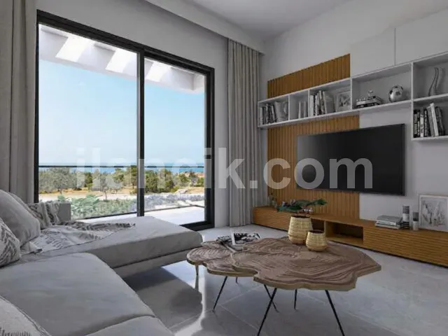 Girne Karaağaç'ta Satılık İki Odalı Bahçe Katlı Daire - 4