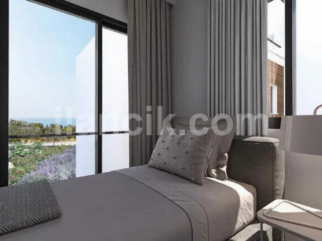 Girne Karaağaç'ta Satılık İki Odalı Bahçe Katlı Daire - 7