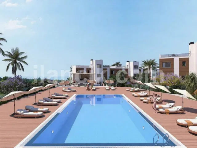 Girne Karaağaç'ta Satılık İki Odalı Bahçe Katlı Daire - 14