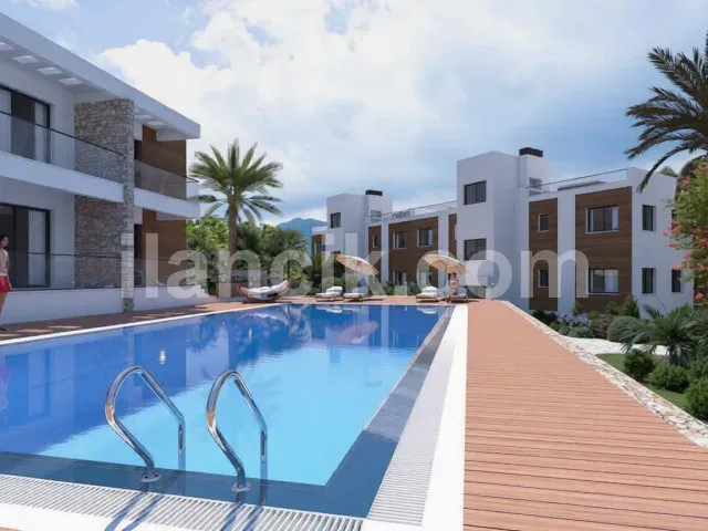 Girne Karaağaç'ta Satılık İki Odalı Bahçe Katlı Daire - 15