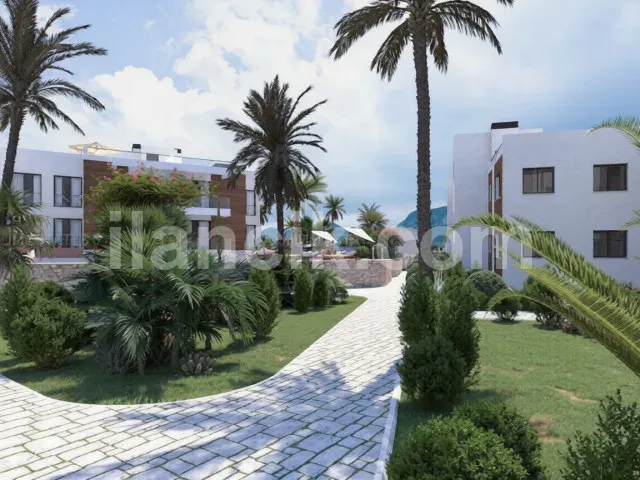 Girne Karaağaç'ta Satılık İki Odalı Bahçe Katlı Daire - 19