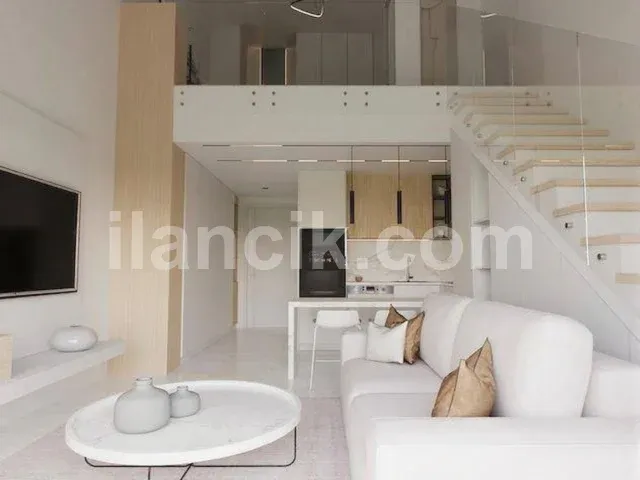 İskele Boğaz'da Satılık 1+1 Dubleks Daire - 69 m² - 2