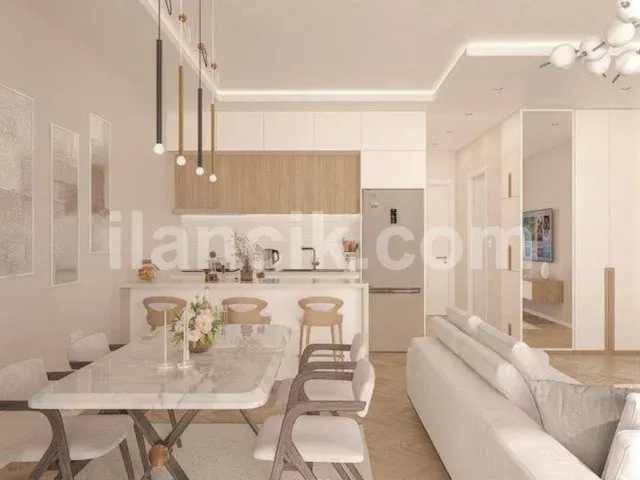 Satılık 1+1 Daire, Alsancak Girne – Dağ ve Deniz Görüşlü - 5