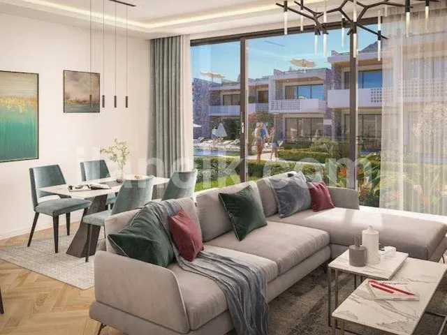 Satılık 1+1 Daire, Alsancak Girne – Dağ ve Deniz Görüşlü - 6