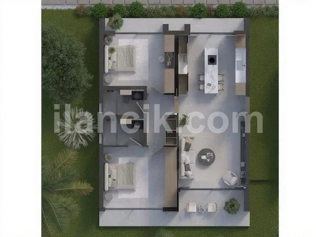 Satılık 2 Yatak Odalı Daire, Karşıyaka Girne - 8