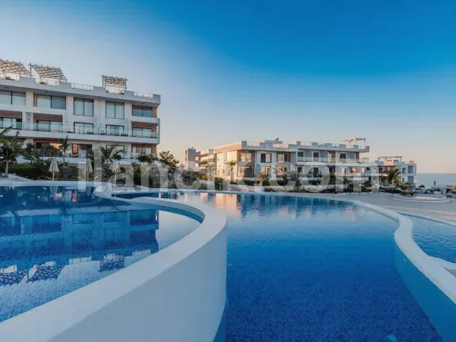 Satılık 1+1 Daire - Esentepe, Girne - Deniz Manzaralı - 2