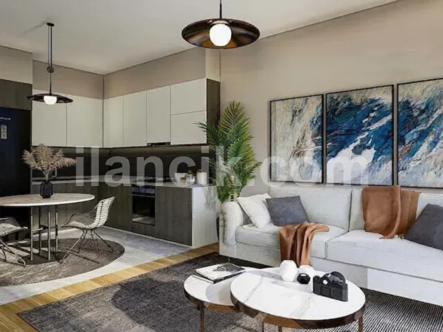 Lapta'da Satılık 1+1 Bahçe Katı Daire – Resort Yaşam - 2