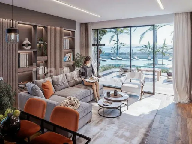 Lapta'da Satılık 2+1 Bahçe Katı Daire – Modern Yaşam