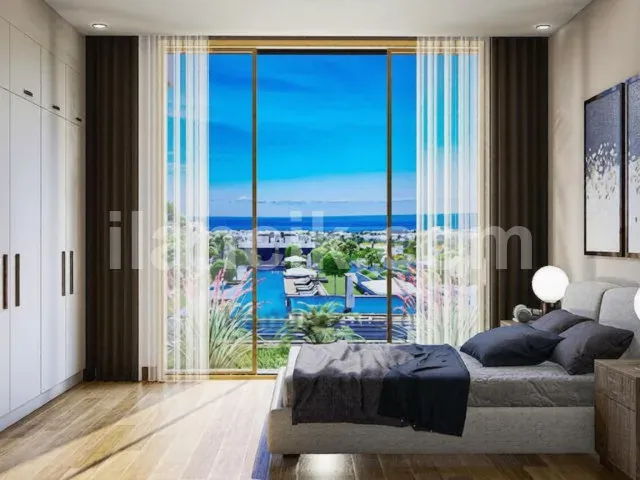 Lapta'da Satılık 1+1 Bahçe Katı Daire – Resort Yaşam - 3