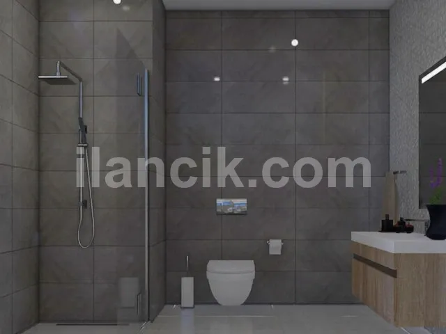 Lapta'da Satılık 1+1 Bahçe Katı Daire – Resort Yaşam - 10