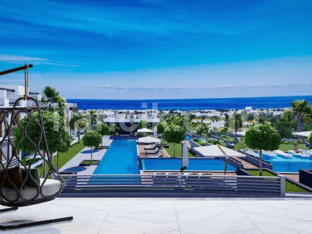 Lapta'da Satılık 1+1 Bahçe Katı Daire – Resort Yaşam - 11