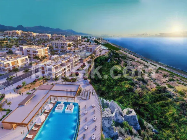 Satılık 1+1 Daire - Esentepe, Girne - Deniz Manzaralı - 19