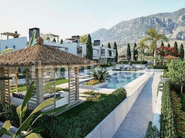Satılık 2 Odalı İkiz Villa – Lapta, Girne - 17