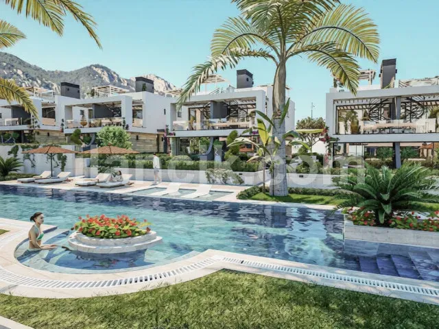 Satılık 2 Odalı İkiz Villa – Lapta, Girne - 18