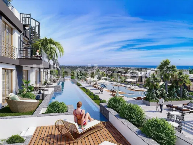 Lapta'da Satılık 1+1 Bahçe Katı Daire – Resort Yaşam - 17