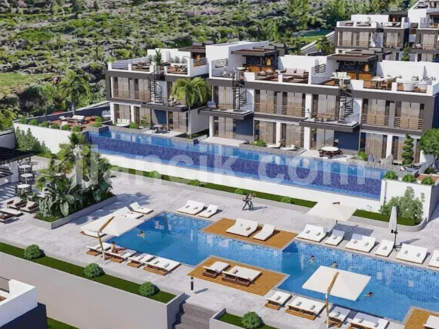 Lapta'da Satılık 1+1 Bahçe Katı Daire – Resort Yaşam - 19