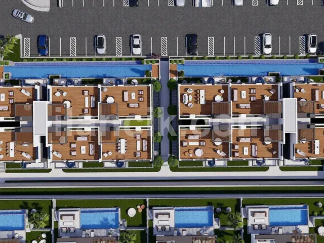 Lapta'da Satılık 1+1 Bahçe Katı Daire – Resort Yaşam - 20