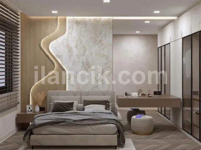 Girne Alsancak'ta Satılık 2 Yatak Odalı Daire - 7