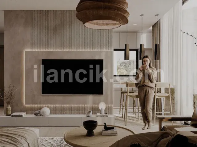 Lapta'da Satılık 1+1 Daire - Sahil Butik Projesi - 8
