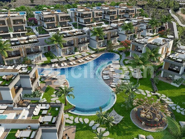 Satılık İkiz Villa | Zeytinlik, Girne | 2 Yatak Odalı