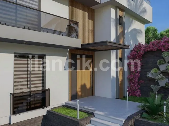 Satılık İkiz Villa | Zeytinlik, Girne | 2 Yatak Odalı - 4