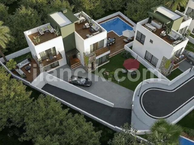 Alsancak'ta Satılık 4 Odalı Lüks Villa - 2