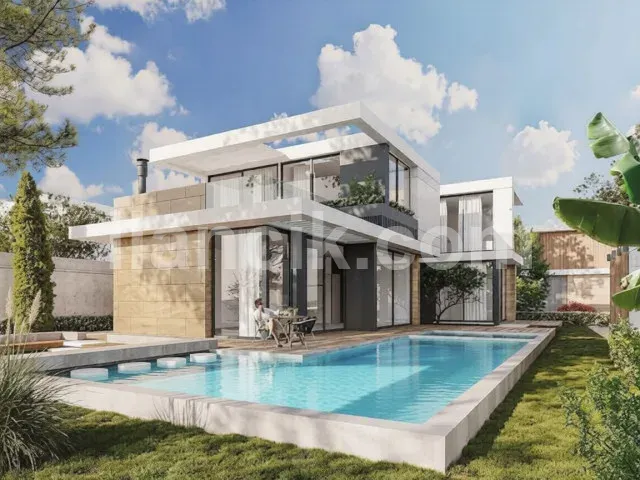 Satılık 3 Yatak Odalı Lüks Villa - Çatalköy, Girne - 2