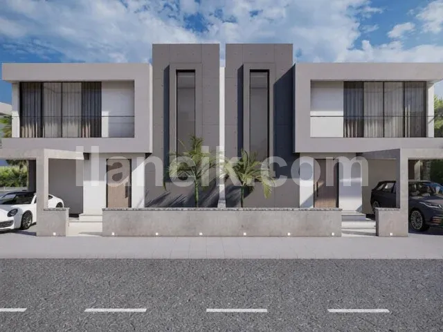 Satılık 3 Yatak Odalı İkiz Villa – Yeni Boğaziçi, Mağusa - 6