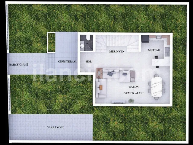 Satılık 3 Yatak Odalı Villa - Girne Doğanköy - 10