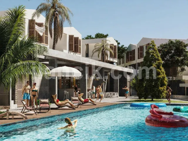 Satılık İkiz Villa | Alsancak, Girne | 2 Yatak Odalı