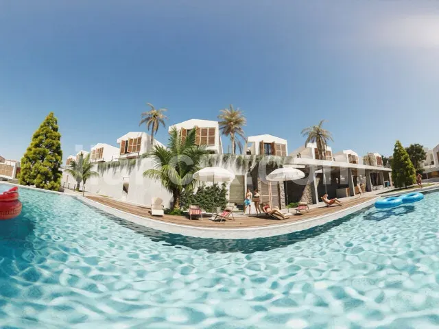 Satılık İkiz Villa | Alsancak, Girne | 2 Yatak Odalı - 2