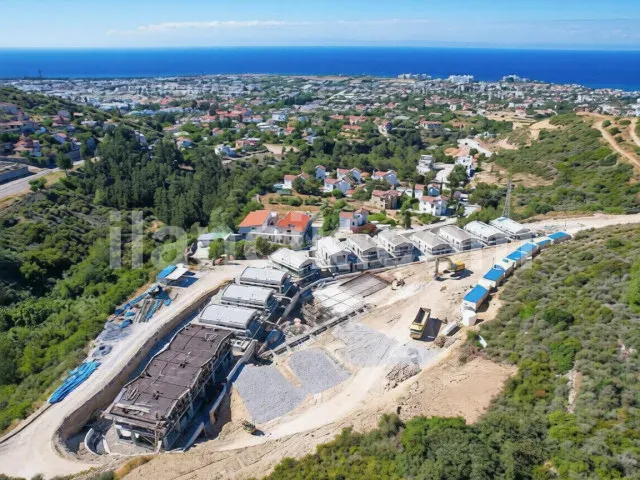Satılık İkiz Villa | Alsancak, Girne | 2 Yatak Odalı - 3