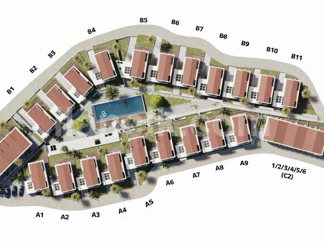 Satılık İkiz Villa | Alsancak, Girne | 2 Yatak Odalı - 12
