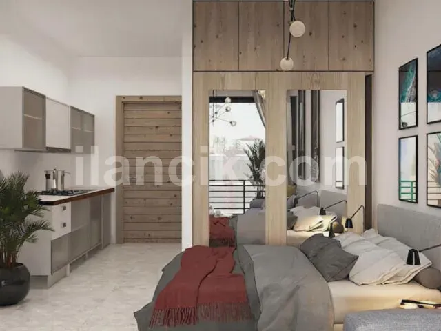 Tatlısu'da Satılık 1 Yatak Odalı Bahçeli Daire - 3