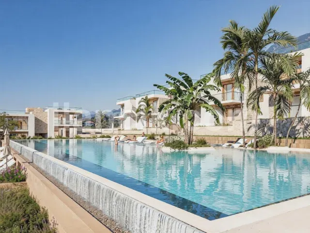Girne Karşıyaka'da Satılık İki Yatak Odalı Bahçeli Daire - 18