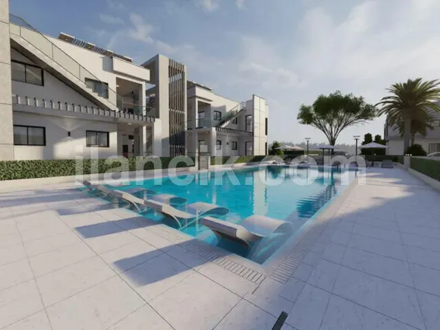 Girne Alsancak'ta Satılık Bahçeli 2 Yatak Odalı Daire - 9