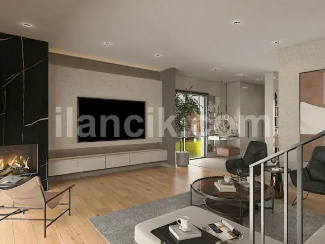 Alsancak'ta Satılık Havuzlu 3 Yatak Odalı Villa - 5