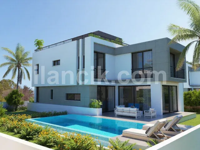 Satılık 4 Yatak Odalı Villa - Karaoğlanoğlu, Girne - 2