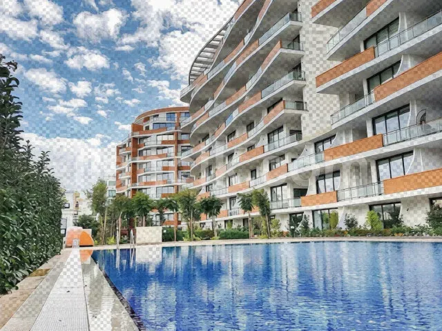 Yukarı Girne'de Eşyalı Satılık 2 Yatak Odalı Daire - 12