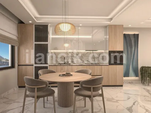 Lapta'da Satılık 2+1 Dubleks Penthouse - Havuz ve Teras - 3