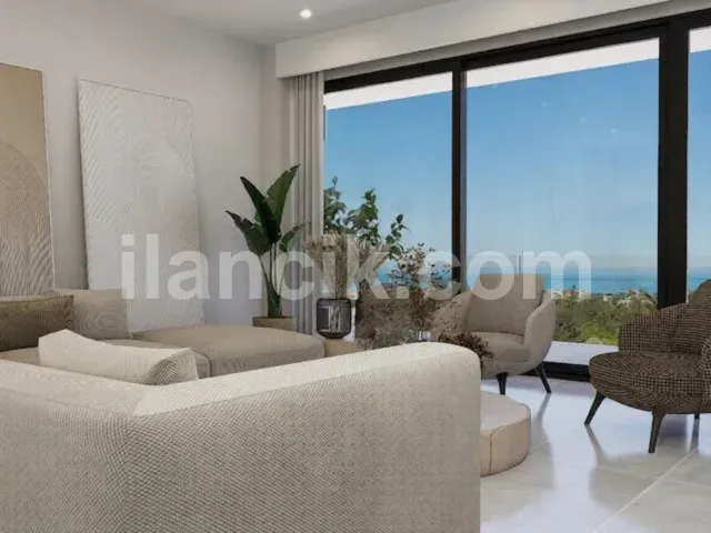 Lapta'da Satılık 2+1 Dubleks Penthouse - Havuz ve Teras - 5